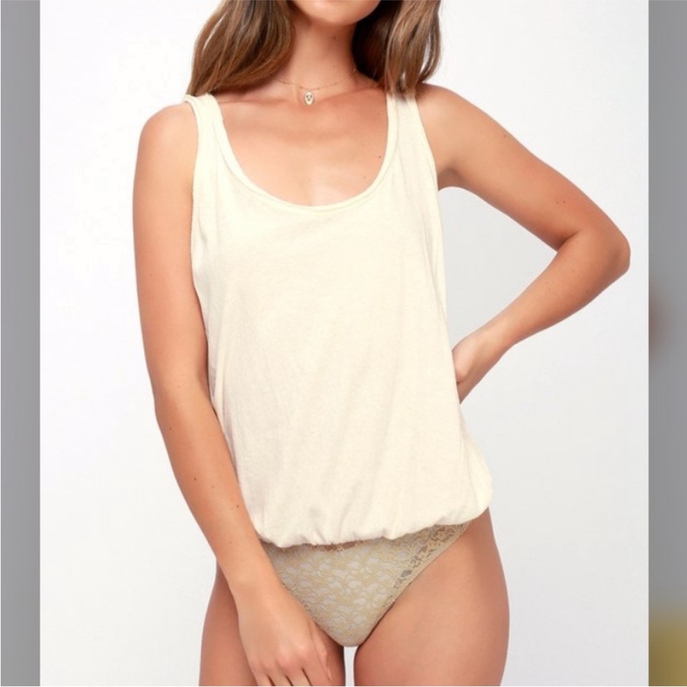 Free People Sydney Tank Top Bodysuit